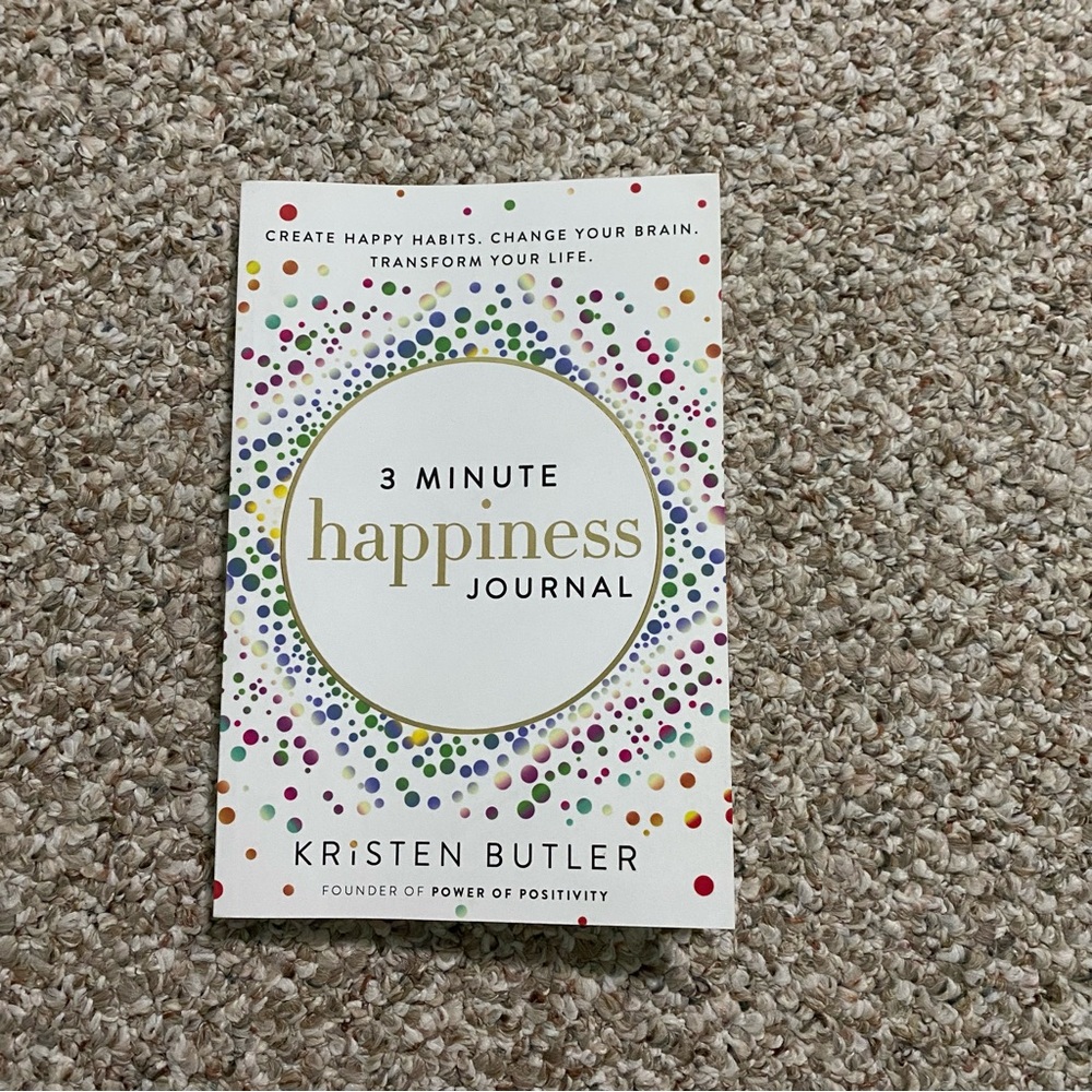 3 Minute Happiness Journal